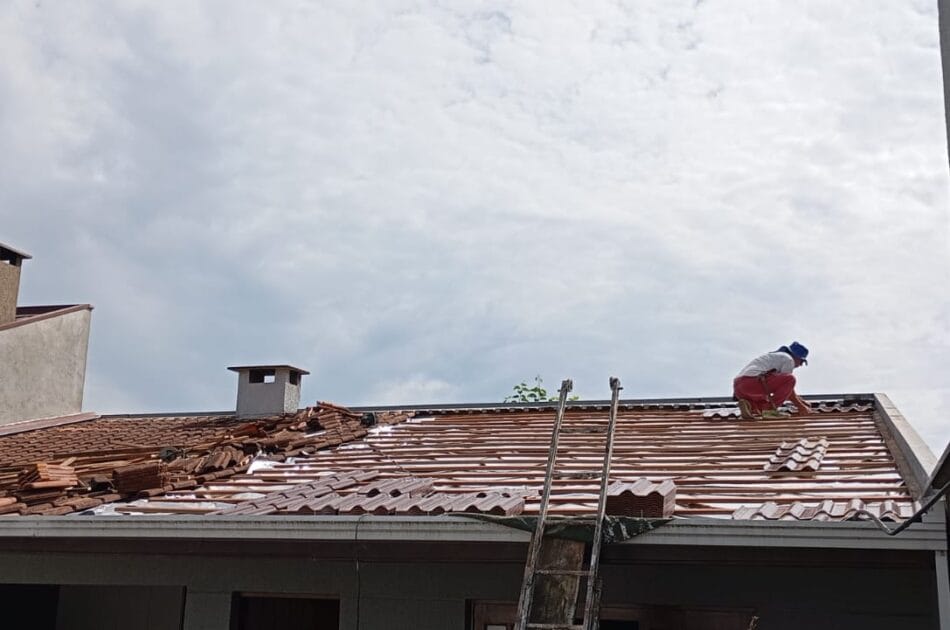 Foto real de reforma, pintura, telhado ou acabamento da Top Vip